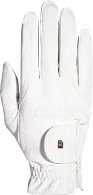 Produktbild von Roeckl Damen-Reithandschuhe Roeck-Grip weiß, Handschuhgröße:9