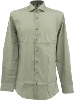 Produktbild von 30201 Eterna, ,  Herren langarm Hemd, Popelinestretch, silbergrau, 39