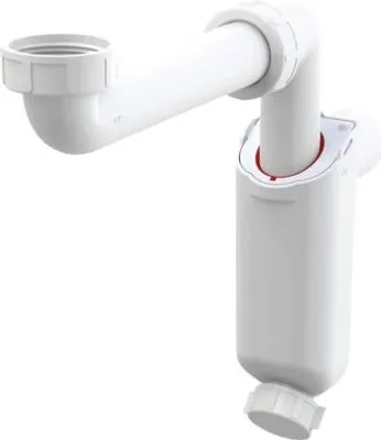 Obrázek produktu pro Sifon pro umyvadlo veporit 1 1/4" bílá VP43S-DN40