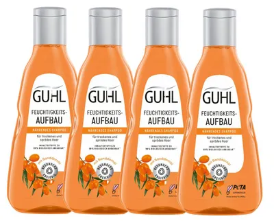 Image de Guhl shampooing hydratant pour cheveux secs 250ml pack de 4
