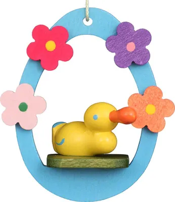 Produktbild von Osterschmuck Entlein im Ei (5,5cm) von Christian Ulbricht