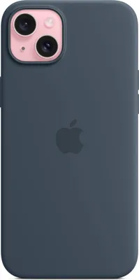 Produktbild von iPhone 15 Plus Silicone Case with MagSafe - Storm Blue