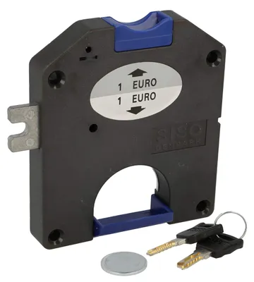 Image de Cadenas mécanique pour pièces de 1 euro