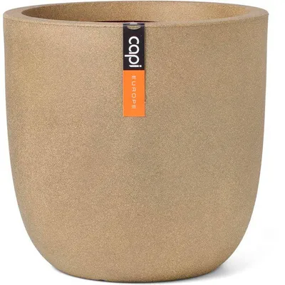 Produktbild von Blumentopf, CAPI EUROPE Smooth NL, 35 x 34 cm, Beige, Kugelform