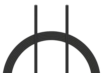 Produktbild von Kabel PVC 0.055mm2 10m (černý)