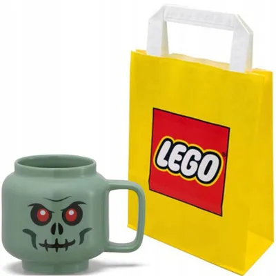 Productafbeelding van LEGO 40460818, LEGO koffiemok, GROENE SKELET, 255 ml, groen, in doos