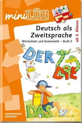 Produktbild von miniLÜK. Wortschatz und Grammatik - Stufe 2