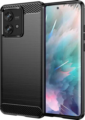 Produktbild von Hülle Carbon für Motorola Edge 40 Neo Schutzhülle Handy Case TPU Cover Handyhülle
