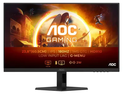 Productafbeelding van AOC 24G4XE, 60,0 cm (23,8"), 24G4XE, 16:09, 2xHDMI+DP, Fast IPS, zwart, detailhandel