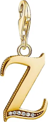 Produktbild von Thomas Sabo Charm-Anhänger Buchstabe Z gold 1632-414-39