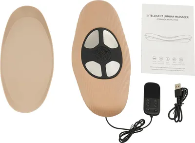 Produktbild von Elektrischer Rückenmassagegerät, Heizfunktion, EMS-Puls-Therapie, Braun