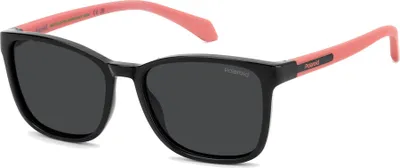 Produktbild von Polaroid Kinder PLD 8077/S Black 49/15/130 JUNIOR Sonnenbrillen