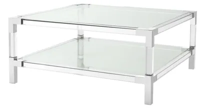 Produktbild von Casa Padrino Couchtisch 100 x 100 x H. 45 cm - Luxus Designer Möbel