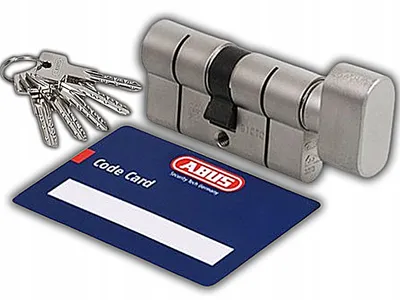 Produktbild von ABUS Schließzylinder mit Knauf Nickel 40/45 mm 5 Schlüssel