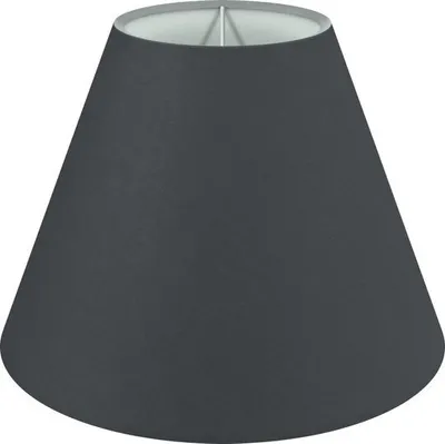 Produktbild von Wogati® Premium Lampenschirm E14/E27 Baumwolle | Schwarz / Größe: S