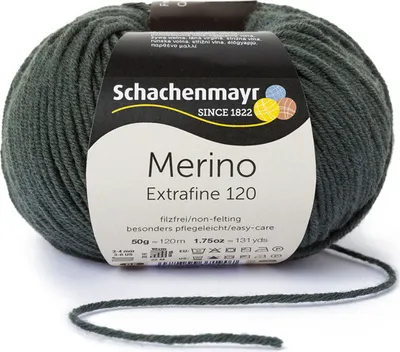 Produktbild von Schachenmayr Merino Extrafine 120, 50g Olive Handstrickgarne