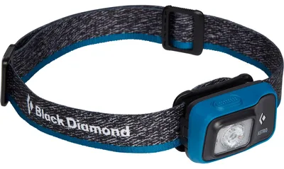 Produktbild von Black Diamond Astro 300, Stirnband-Taschenlampe, Schwarz, Blau, IPX4, 300 lm, 8 m, 55 m