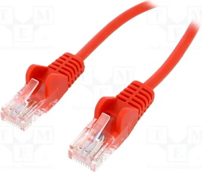 Obrázek produktu pro 1x červený kabel RJ45, délka 2 metry, typ 68401, izolace PVC
