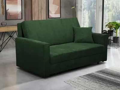 Obrázek produktu pro Rozkládací dvojsedák s úložným prostorem BELA 6 - zelený