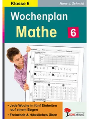 Image de Wochenplan Mathe / Klasse 6