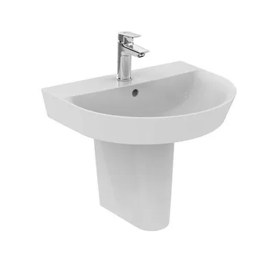 Produktbild von Ideal Standard Connect Air Waschtisch 550mm, 1 Hahnloch, mit Überlauf, E069801