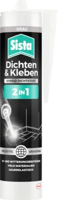 Produktbild von Sista 2in1 Silikon grau 280 ml