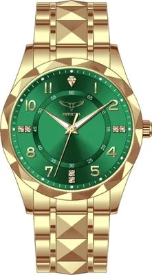 Immagine prodotto di Invicta Specialty 69021 Orologio da uomo - Movimento al quarzo - Acciaio inossidabile con quadrante verde - 41 mm