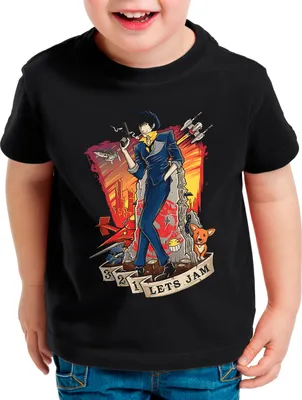 Produktbild von style3 Bounty Blues Kinder T-Shirt bebop anime manga swordfish