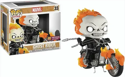 Produktbild von Funko POP! Marvel - Classic Ghost Rider Vinyl Figure
