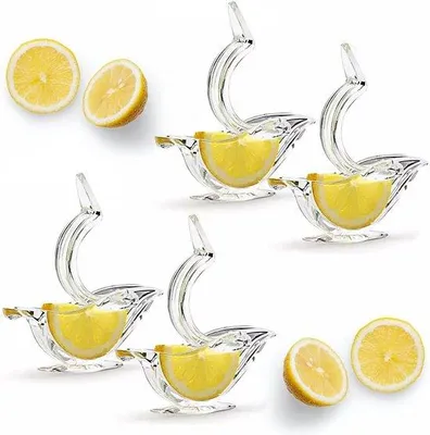 Obrázok produktu pre Odšťavovač na citrusy, balenie po 4 ks, ručný lis na ovocie, kuchynská pomôcka