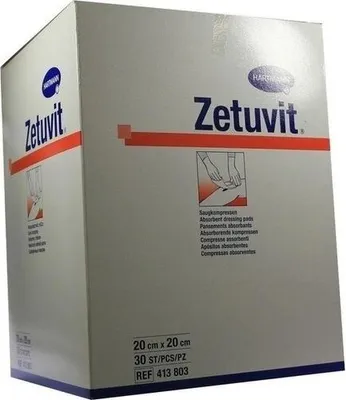 Produktbild von ZETUVIT Saugkompressen unsteril 20x20 cm