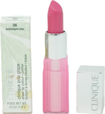 Produktbild von Clinique Pop Glaze Sheer lip colour + primer 3,9g bubblegum pop 06