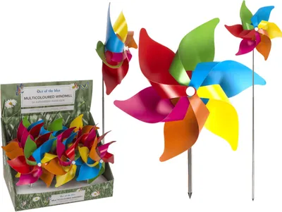 Produktbild von OOTB Bunte Windmühle ca. 27 cm