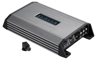 Productafbeelding van 4-kanaals Versterker - Auto Audio Versterker - Muziek Afspelen Auto - Class-D Technologie - 26 x 15 x 5 cm