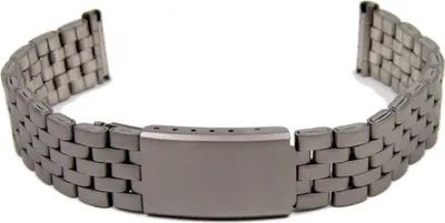 Produktbild von Minott Ersatzband Uhrenarmband Titan Band Grau 16mm 19547T
