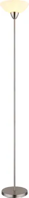 Produktbild von Globo Lighting Stehleuchte Metall Nickel matt, 1x E27