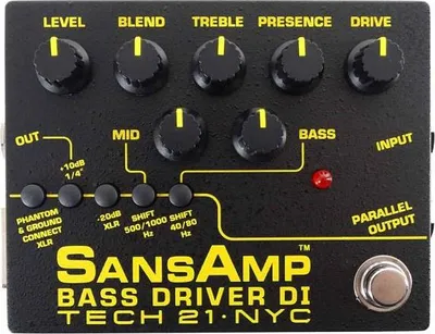 Image de Tech 21 Bass Driver D.I. V.2 Effet pour guitare basse