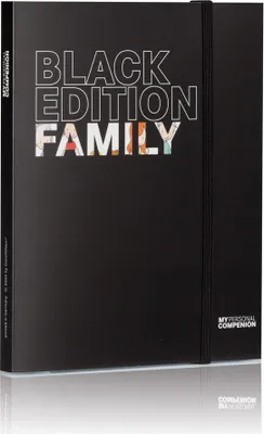 Produktbild von Notizbuch A5 "My Personal Companion" – "Black Edition" Family