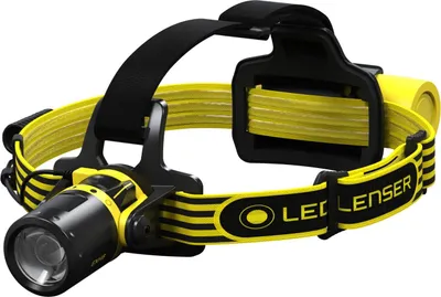 Produktbild von Ledlenser EXH8 Stirnlampe, Ex-Zone 0/20, 180 Lumen, 120 Meter Leuchtweite, 40 Std. Laufzeit, IP68, Batterie