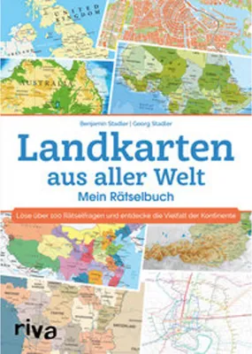 Obrázek produktu pro Landkarten aus aller Welt - Mein Rätselbuch