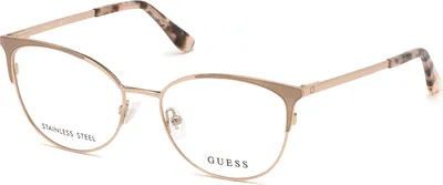 Zdjęcie produktu dla Guess GU2704 074 błyszczące różowe złoto 52/16/140 Damen Brillen