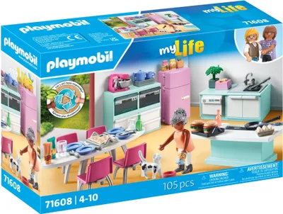 Zdjęcie produktu dla PLAYMOBIL My Life 71608, Kuchnia, My Life, 4 lat(a), Wielobarwny, Plastik
