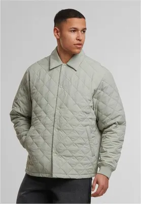 Zdjęcie produktu dla Męska koszulka Urban Classics Quilted Overshirt softsalvia - M