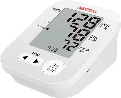Produktbild von Pressure Man,   Vollautomat, elektonisch am Oberarm, mit Zugbügel-Klettmanschette | Stück (1 Stück)