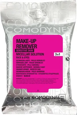 Obrázek produktu pro Comodynes Micellar Solution odličovací ubrousky 20ks