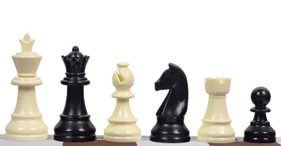Produktbild von Staunton Schachfiguren, Kunststoff (König 85 mm)