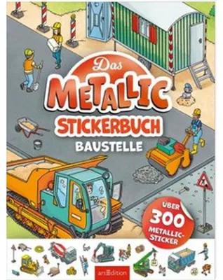 Obrázek produktu pro Das Metallic-Stickerbuch - Baustelle