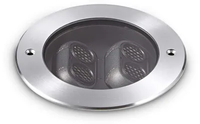 Produktbild von Ideal Lux LED-Außeneinbauleuchte TAURUS 10W 277011 10W 860lm 3000K IP67 17,5cm Stahl