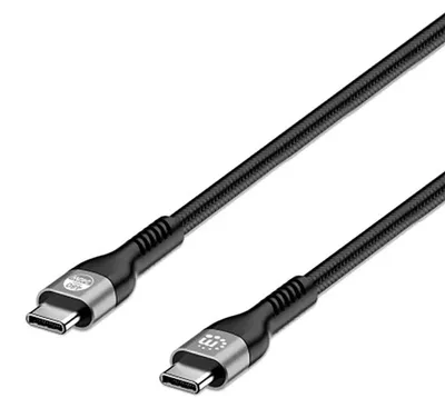 Image de Manhattan 356367 MANHATTAN USB2.0 USB-C Kabel Stecker/Stecker 240W 2m schwarz