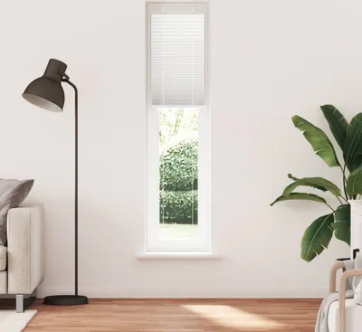 Immagine prodotto di Tenda Plissettata Bianca 40x200 cm Larghezza Tessuto 39,4 cm